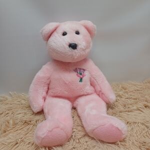 TY Beanie Baby The Pink Sparkle Bear Mothers Day Buddy Collection 2002